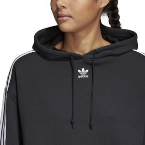Adidas Originals Black Cropped Hoodie